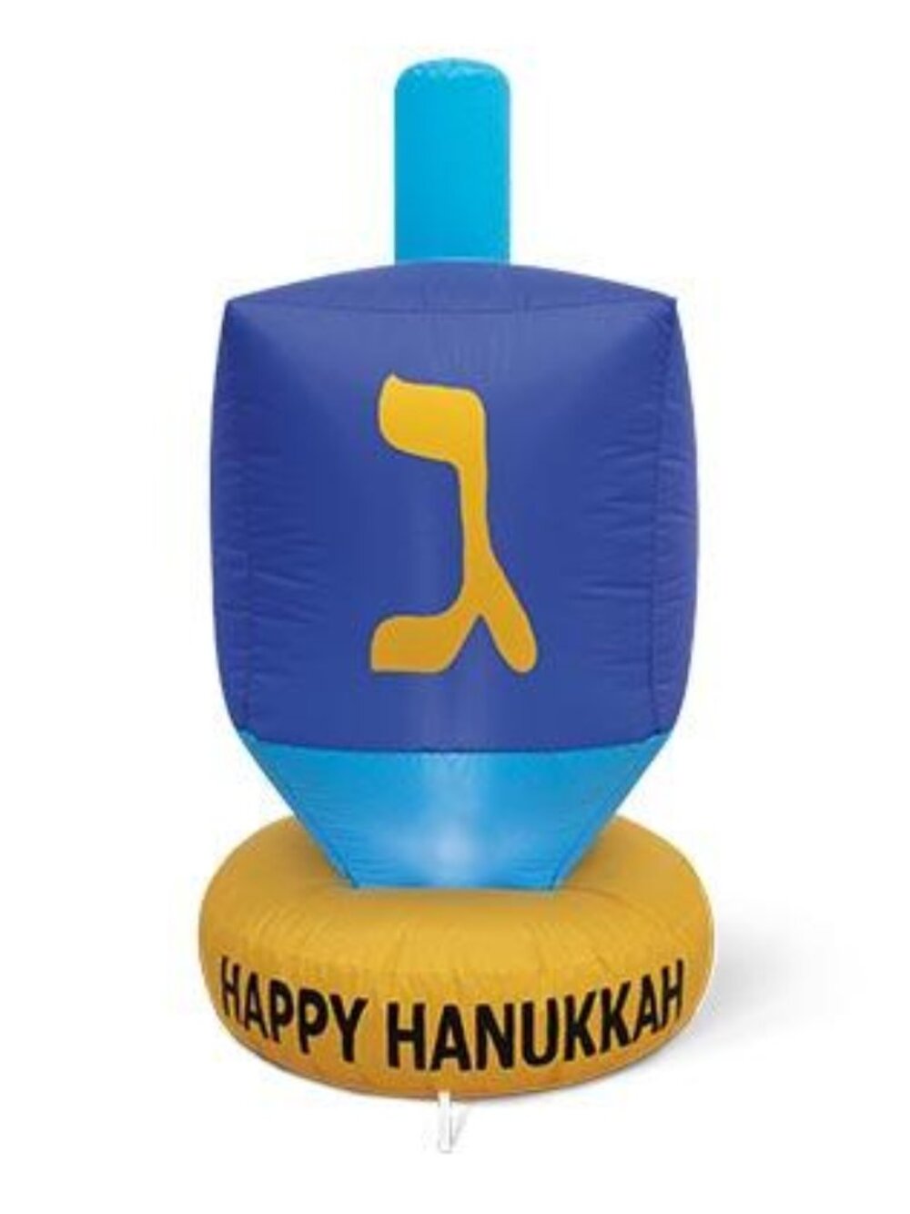 NEW In Box 4 ft Huntington Home Hannukah Dreidel Indoor /Outdoor Inflatable Deco